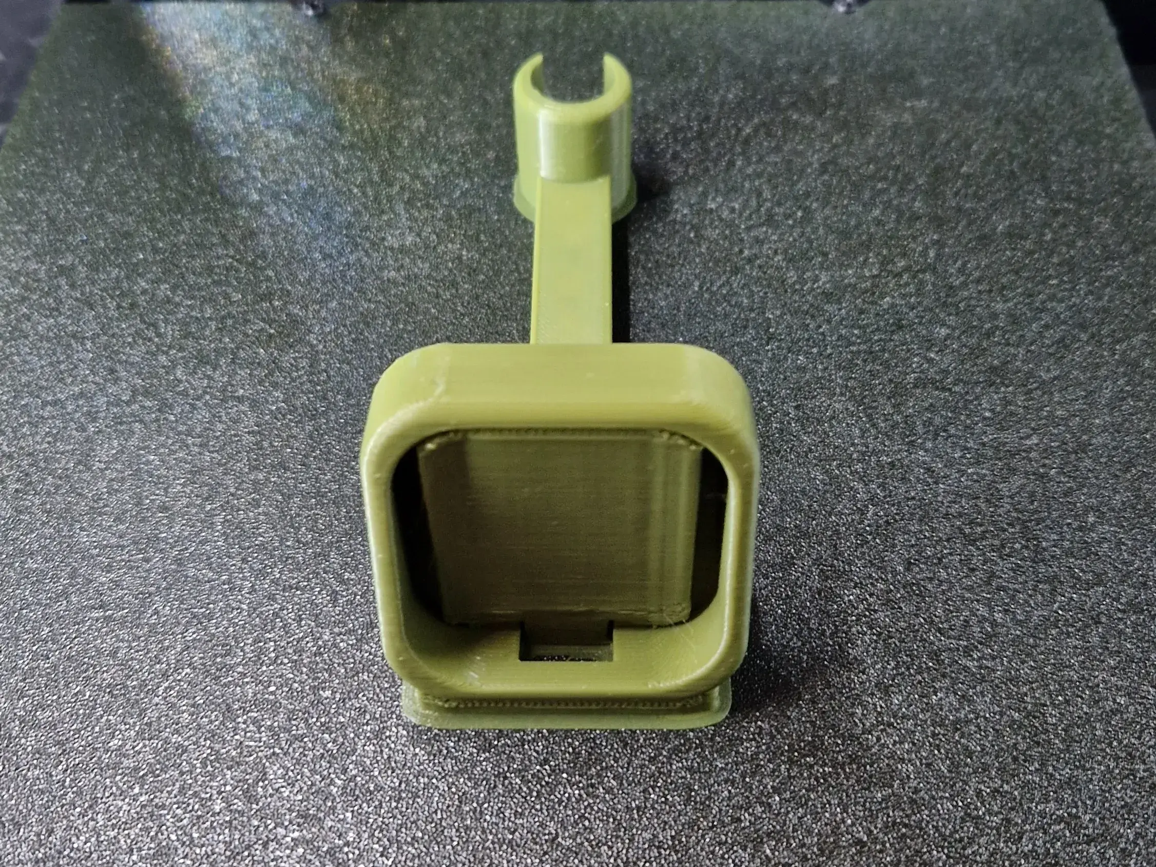 Grow tent temp / humidity monitor holder