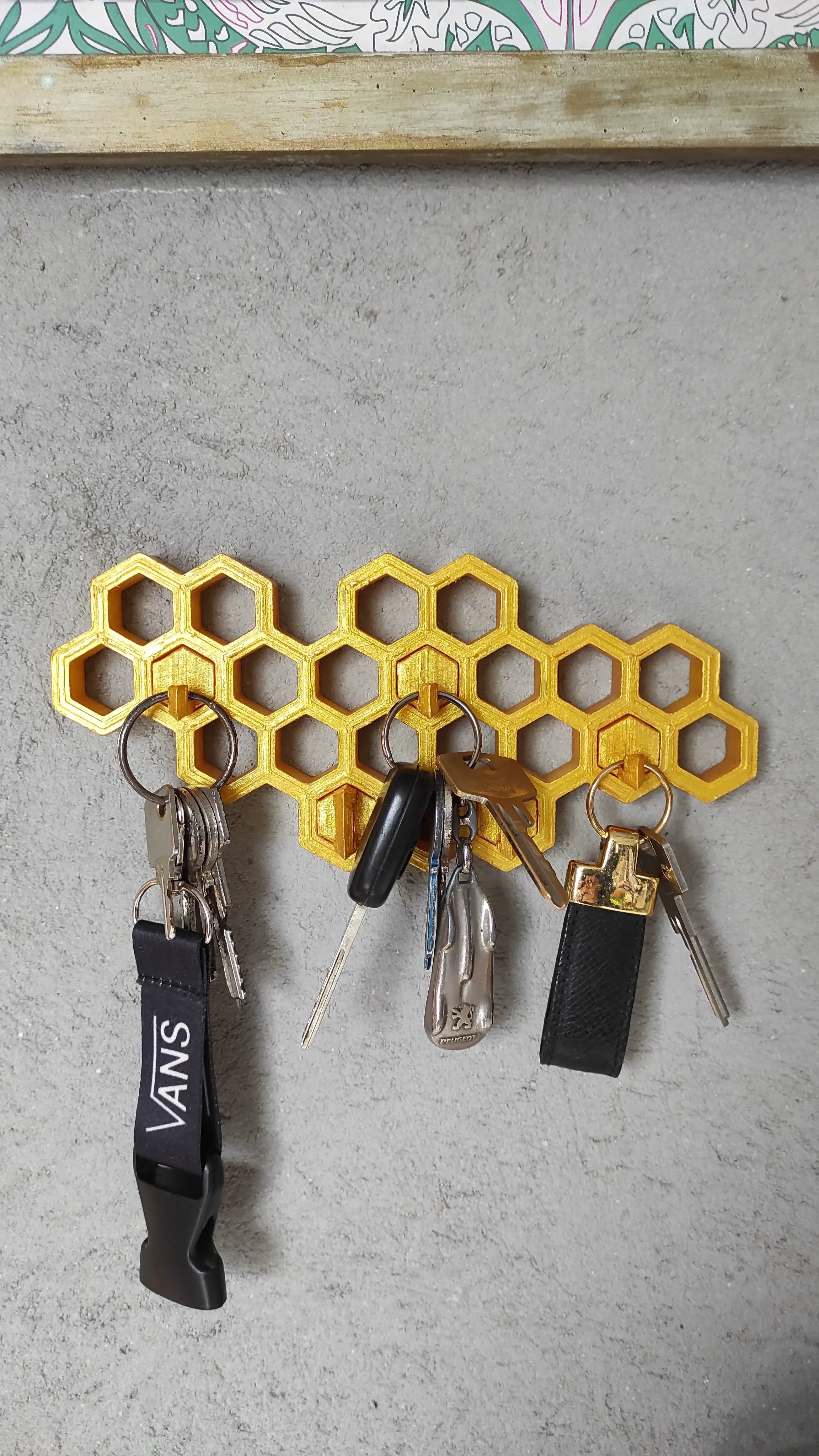 Honeycomb Keyholder