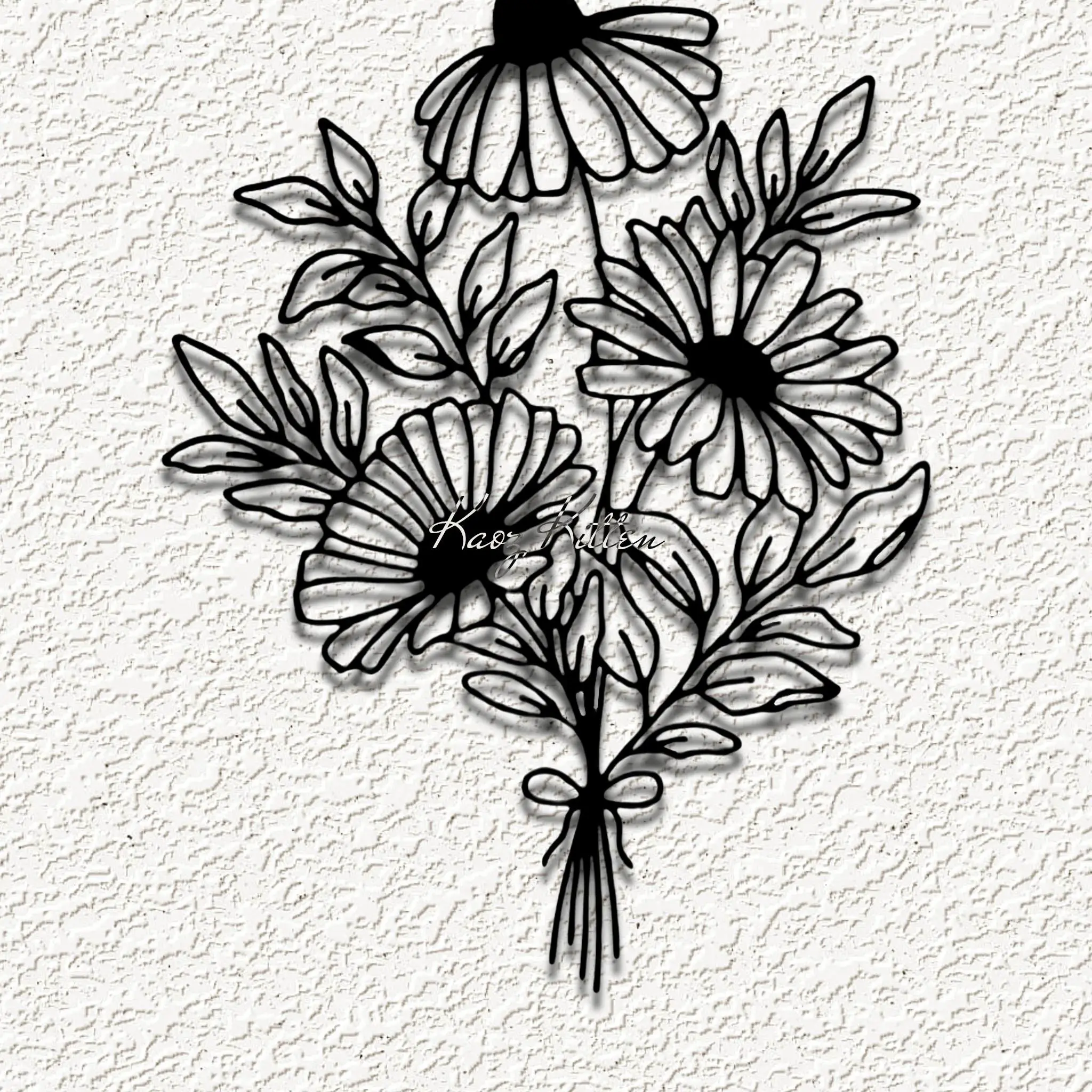 COUNTRY FLOWERS wall art home decor