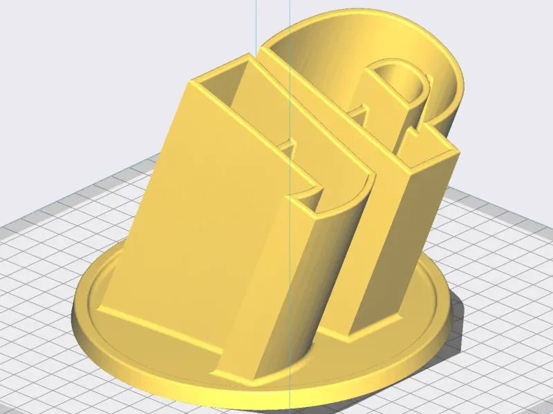 JP initials pen holder