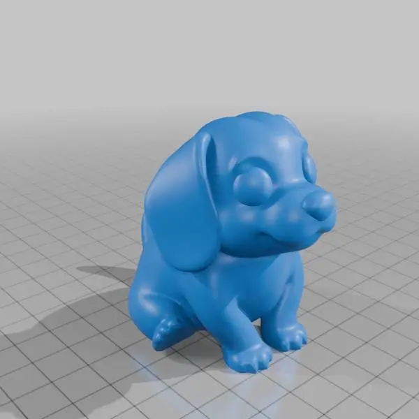 Pup File Layout 3D Printer Files | 3MF File | Dachshund Pup | Creality Cloud