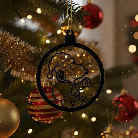 christmas ornaments snoopy