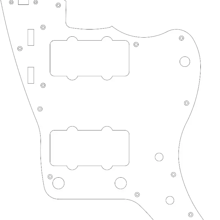 Jazzmaster pickguard