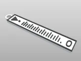 Sound Level Slider Keychain-3