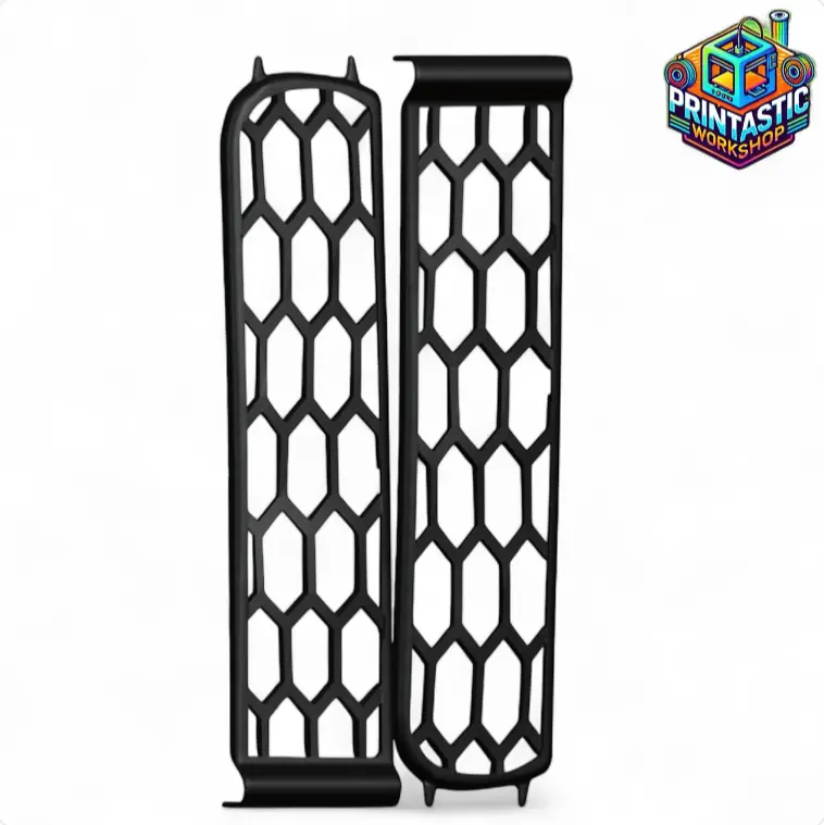 BMW E46 COMPACT AIR DUCT GRILLES – HONEYCOMB STYLE (PAIR)