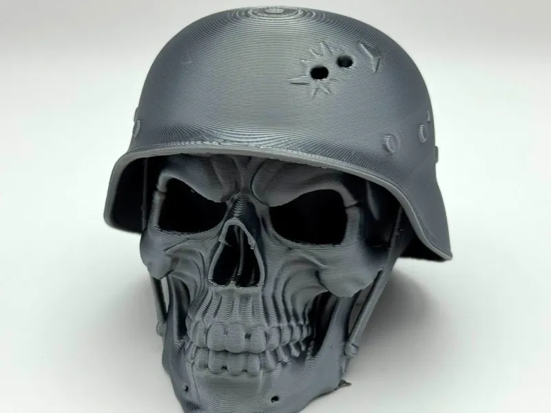 Armee-Schädel-Skelett