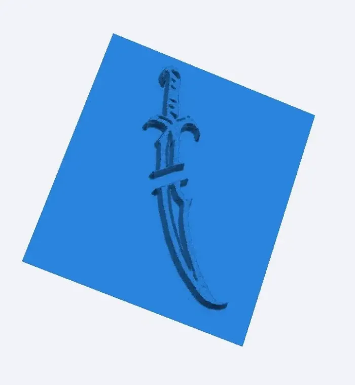 Other STL Download - Dagger.Ornament.Clock Hand Emblem by LUKANDA21