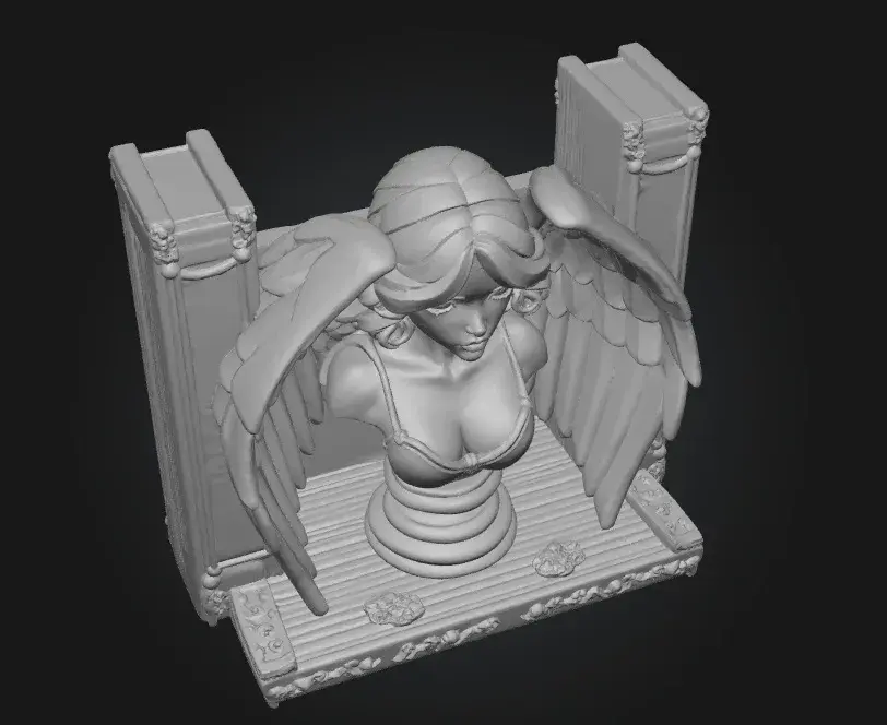 Home Decorations & Ornaments STL Download - Elyra the Silent Keeper ...