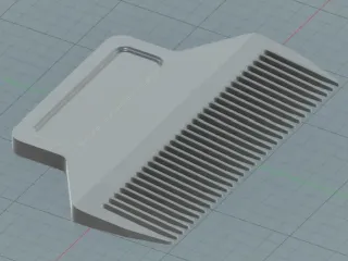 beard & mustache comb