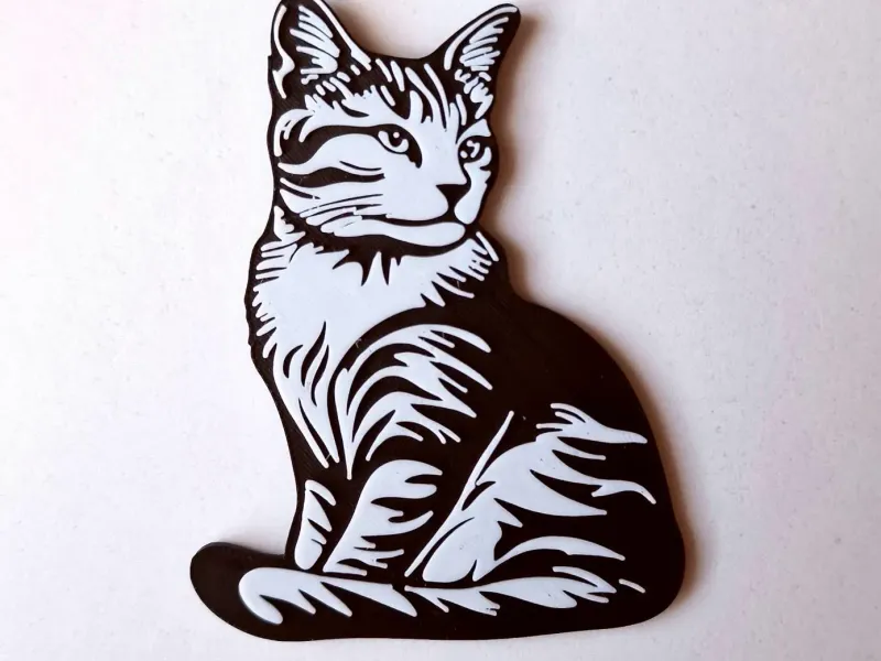 オーストラリアンミストキャットのマグネット