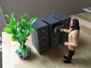 File Cabinets (1/18 scale)
