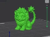 Cute Liontail Figurine-3