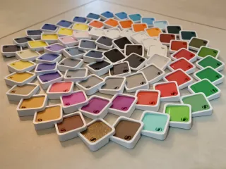 SPIRAL FRESCO FOR THE BAMBULAB COLOR CHART