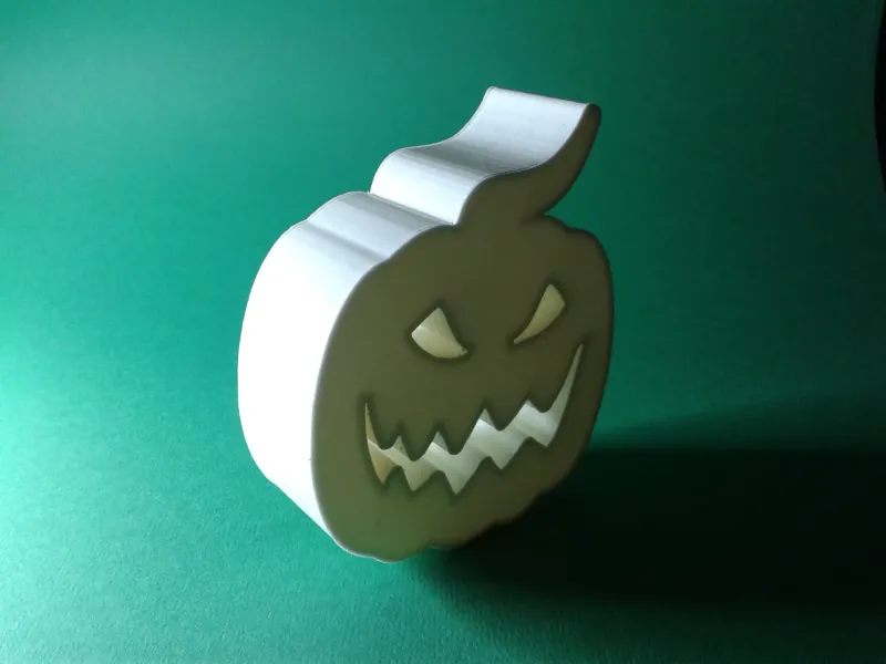 Scatola nidificabile Zucca di Halloween (v1)