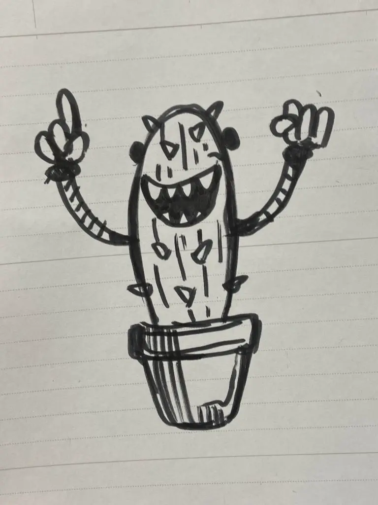 kaktüs adam 🌵