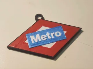 Llavero Metro Madrid