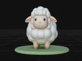 Fluffy Sheep-1