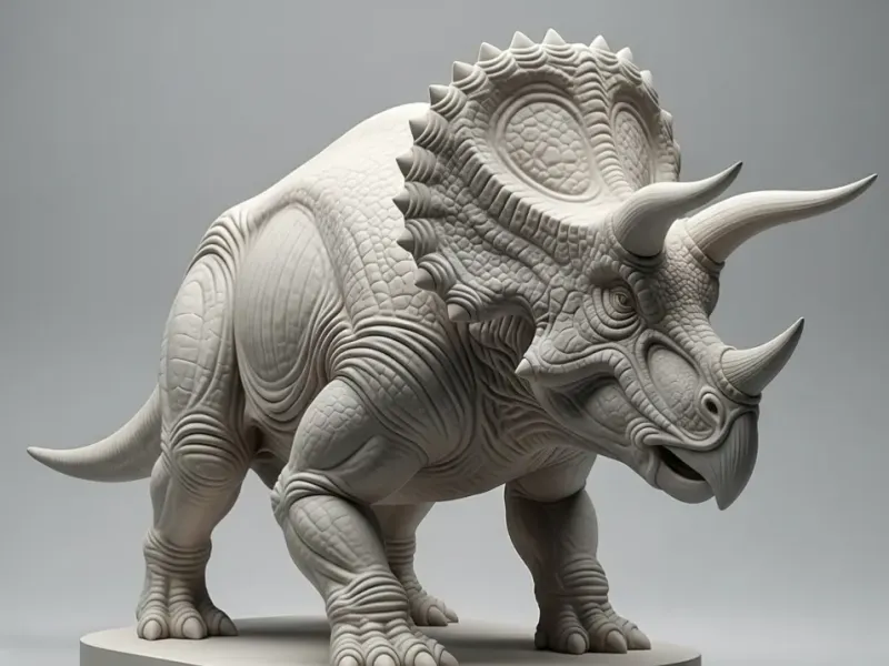 Coleção dinossauros / Triceratops