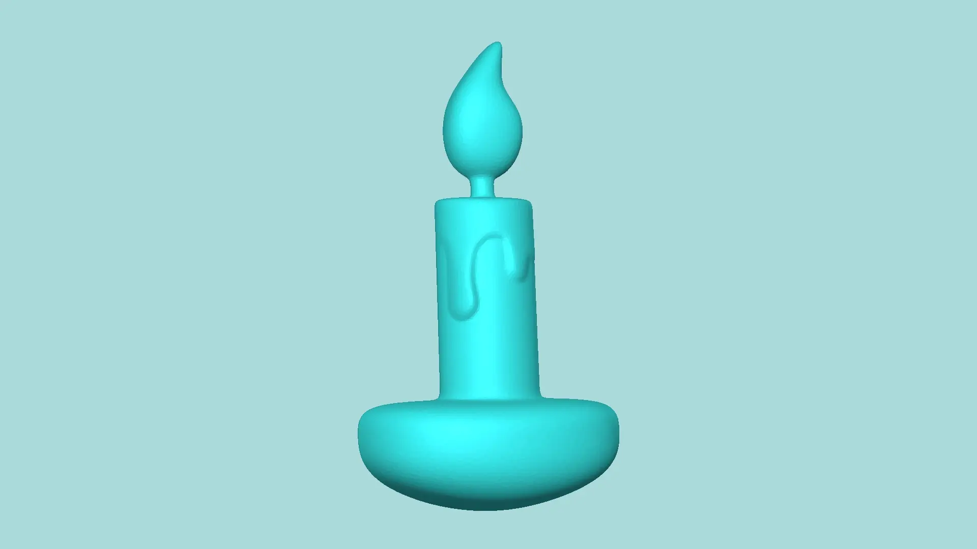 Candle Mold 01 - Silicon Maker - Template