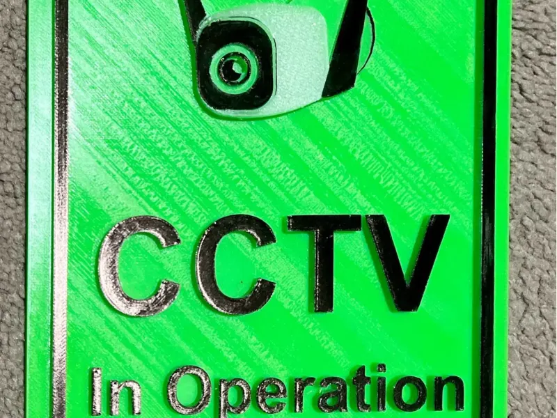 CCTV In Operation Signage