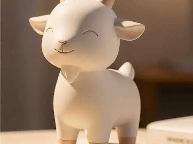 Goat decoration for childrens room