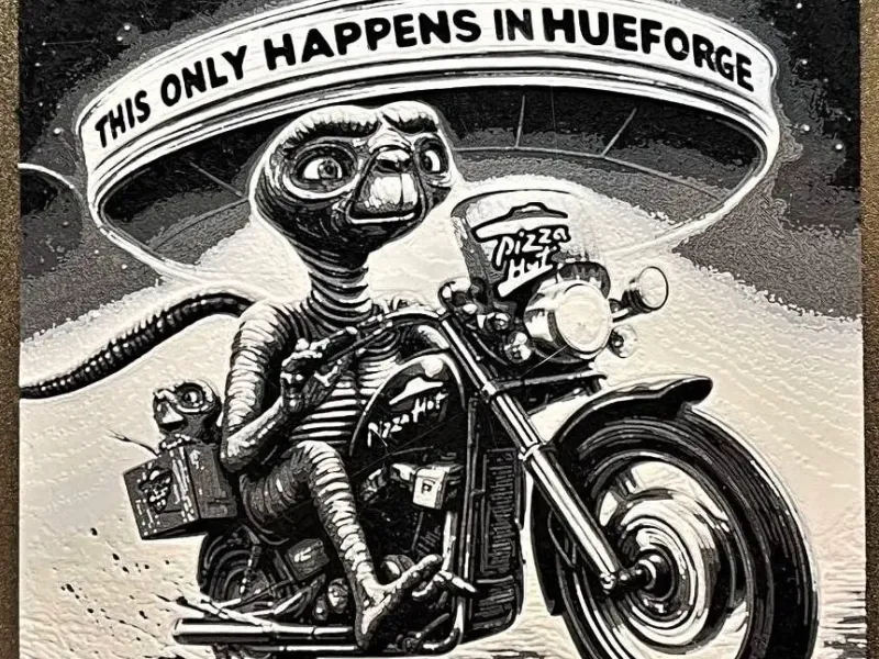 Hueforge E.T. Extraterrestre