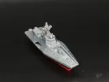 Футуристический военный корабль, способный плавать на воде-2