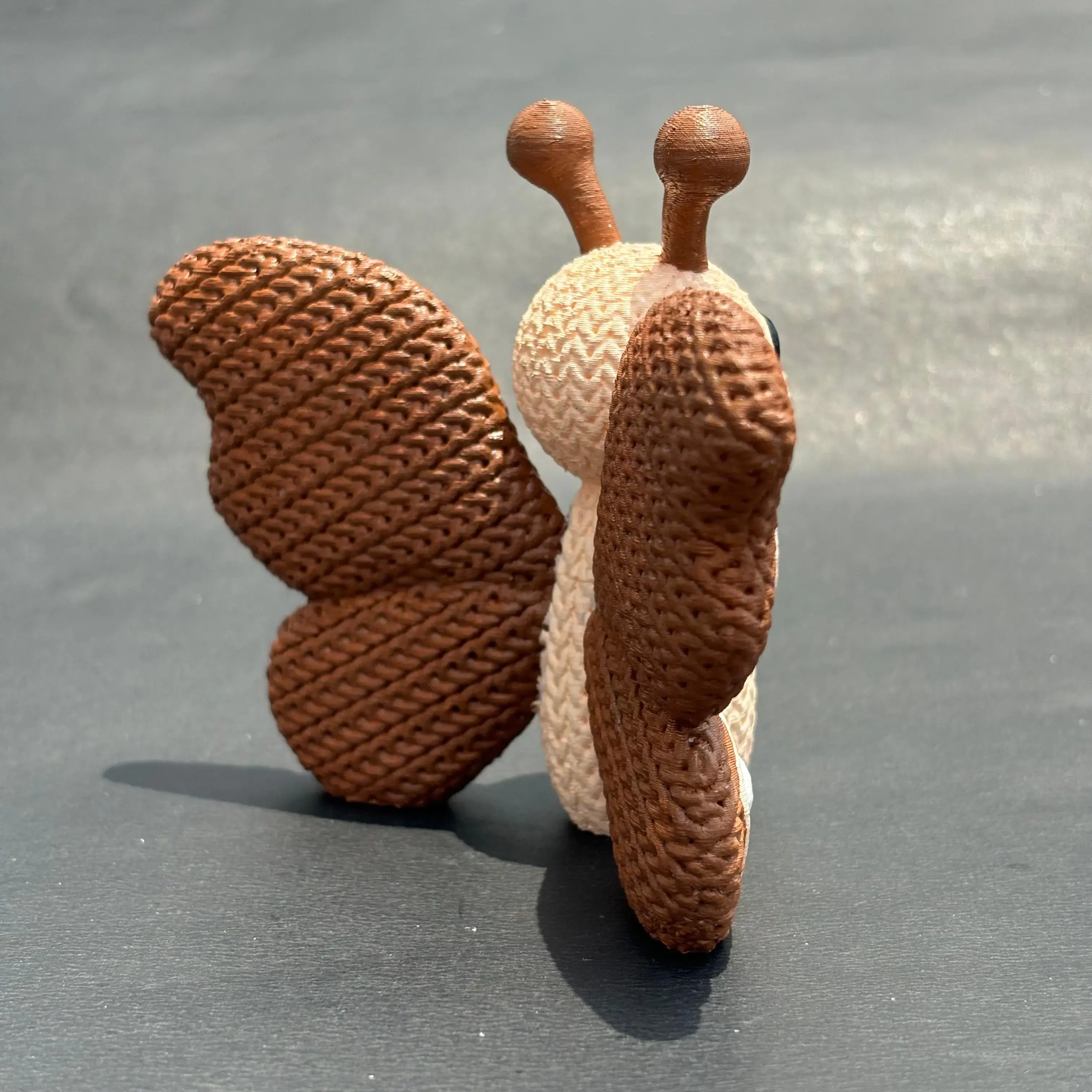 Knitted Butterfly