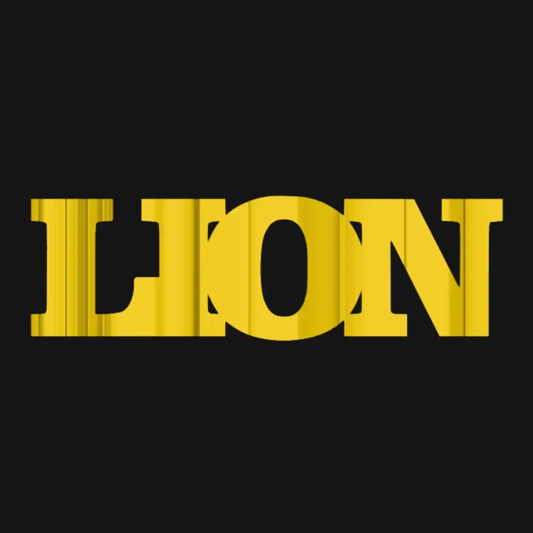 Lion - Text Flip