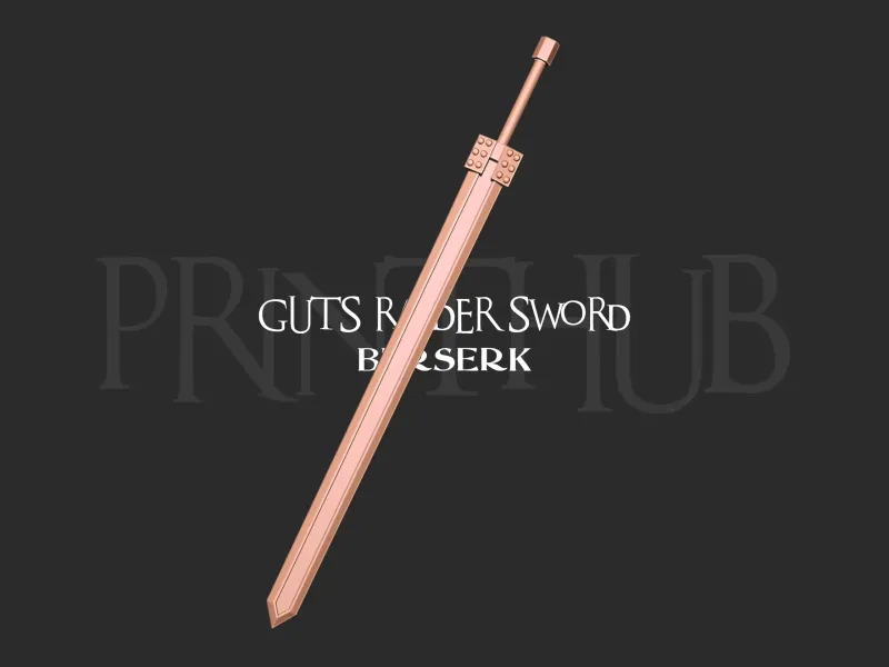Guts Raider Zwaard Cosplay Berserk