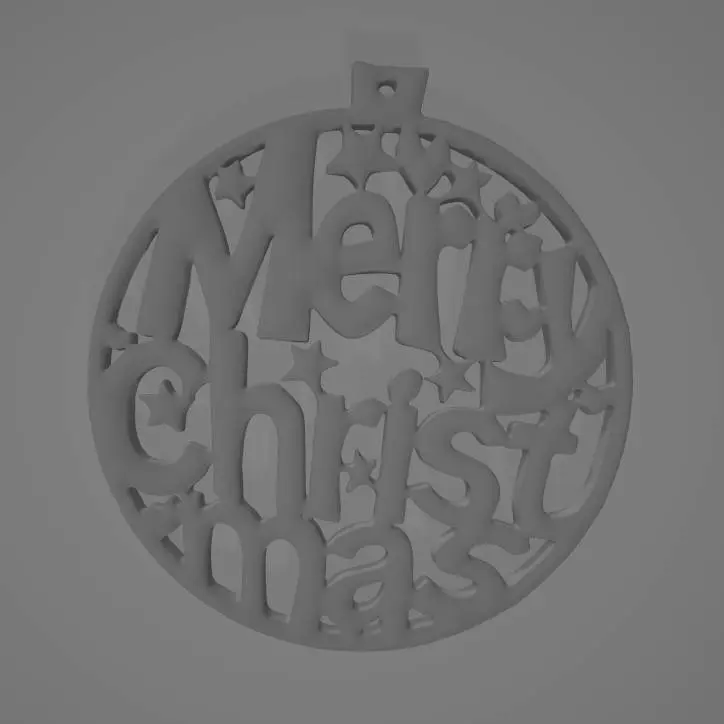 Merry Christmas Ornament