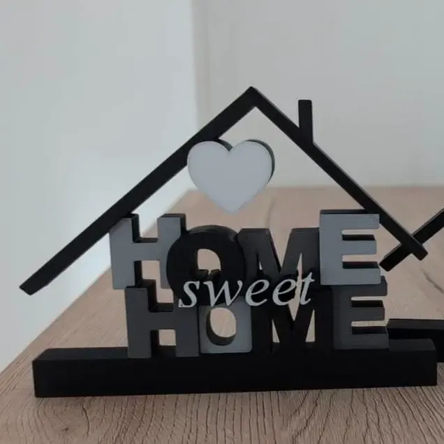 Home Schriftzug Dekoration