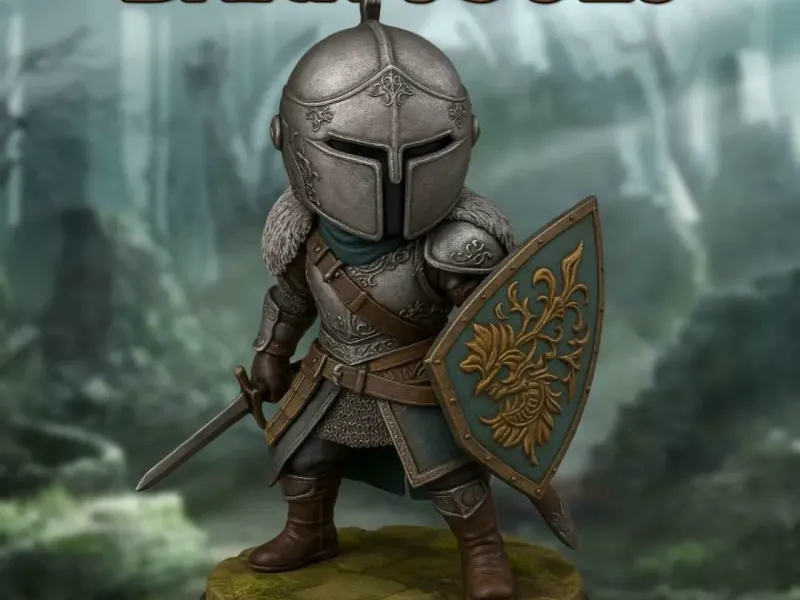 Bearer of the curse Dark souls 2 chibi with base
