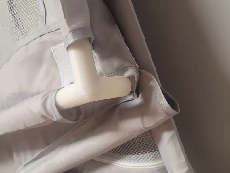 EAQ playpen top corner tube fitting