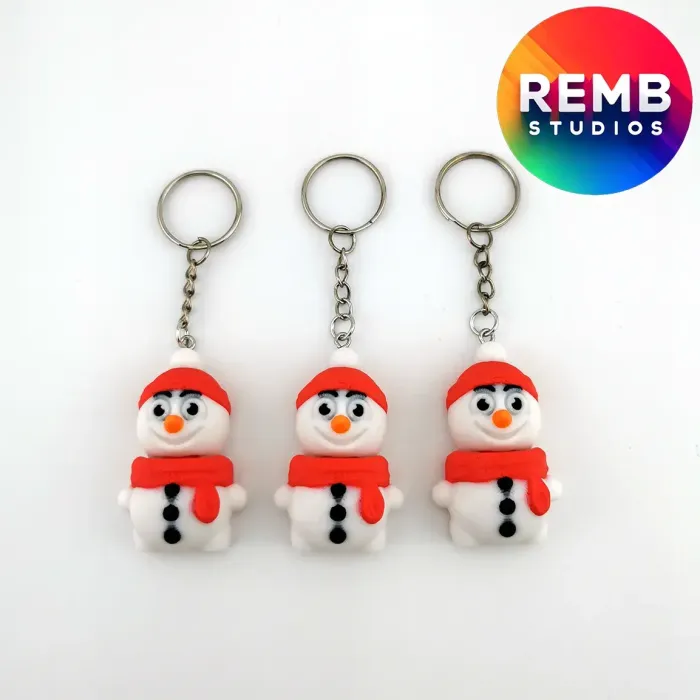 3D Printer Files | 3MF File | Flexi Snowman | Print in Place | NO ...