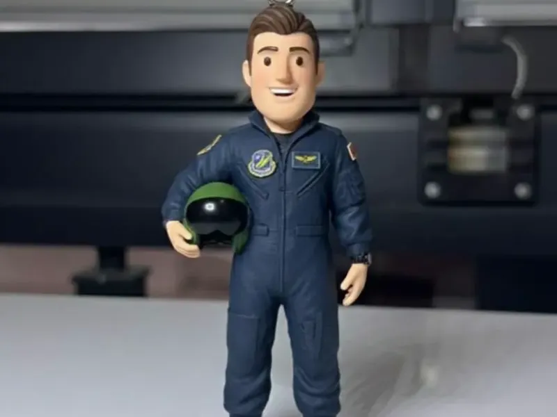 Pilot Teknisyen Anahtarlık