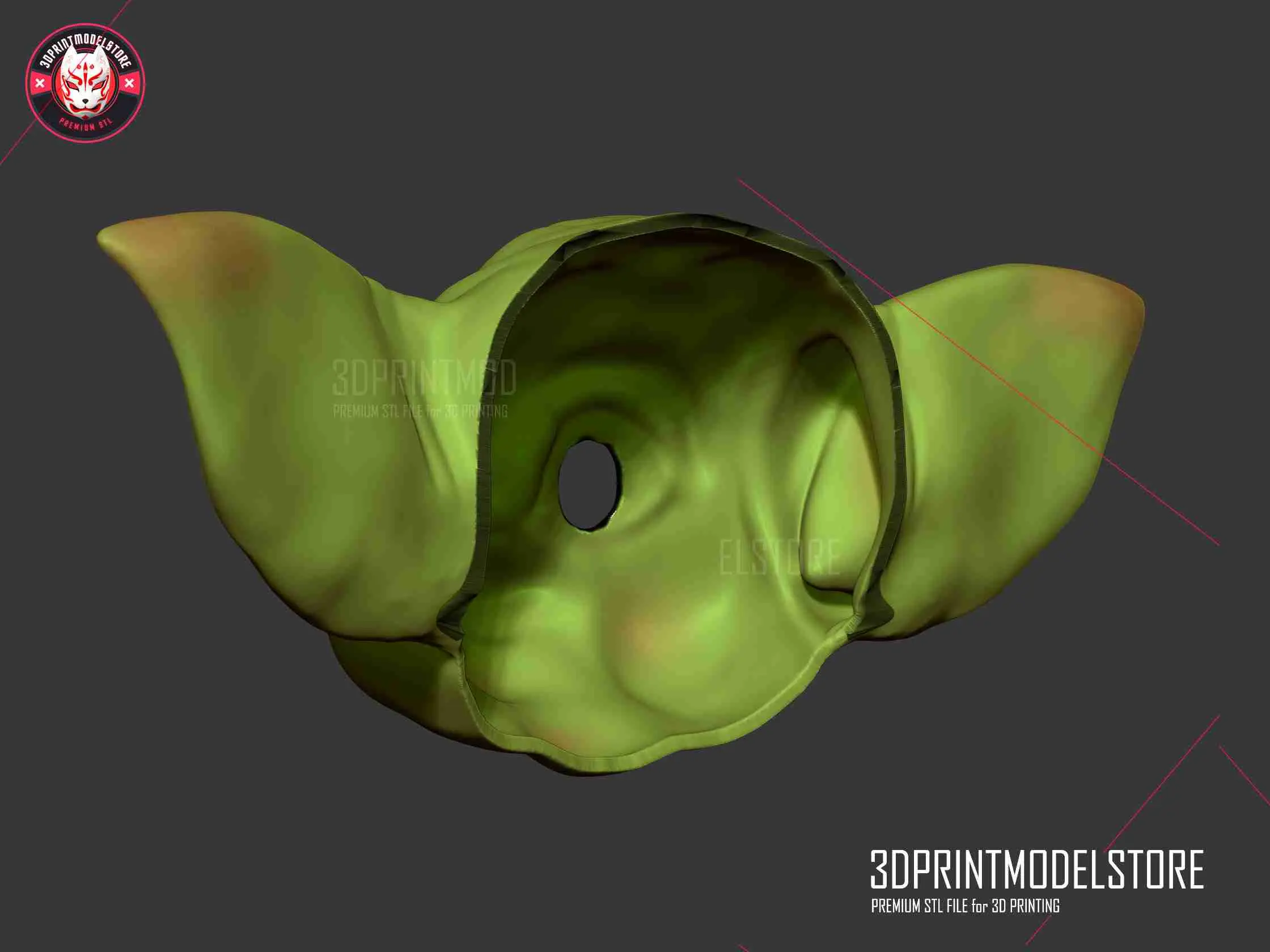 Baby Yoda Star Wars Cosplay Mask - Halloween Costume