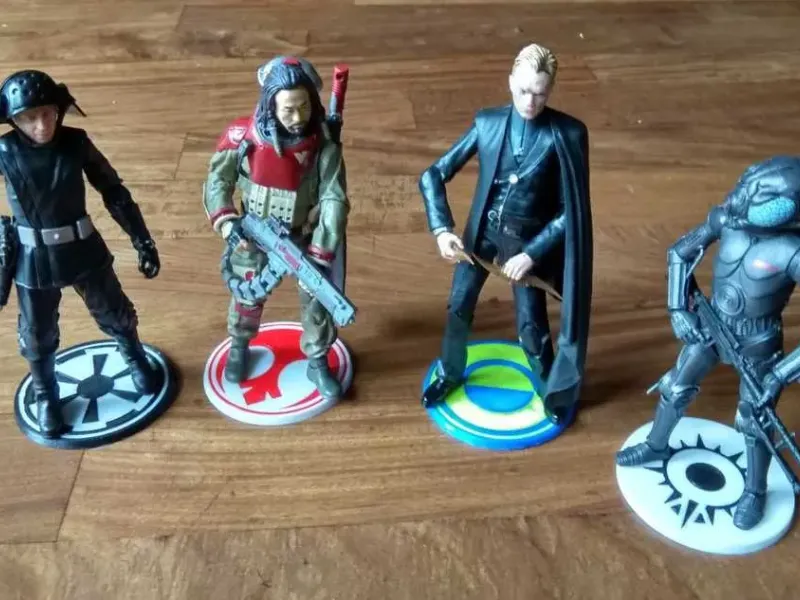 Baseplates 6inch Actionfigures Star Wars Logo