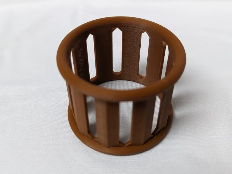 10 Point Slotted Napkin Ring with Lip