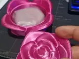 Pote em formato de rosa-2