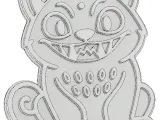 Tiger, Derpy cookie cutter.-0