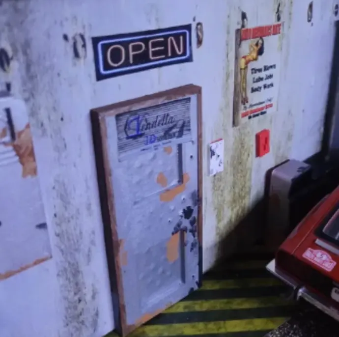 1/18 PORTE D'ACCES F / PUERTA DE ACCESO F