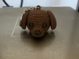 Cute Dog Keychain – Mini Puppy 3D Print Model-1