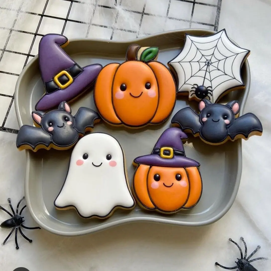 Set of Halloween Cookie Cutters