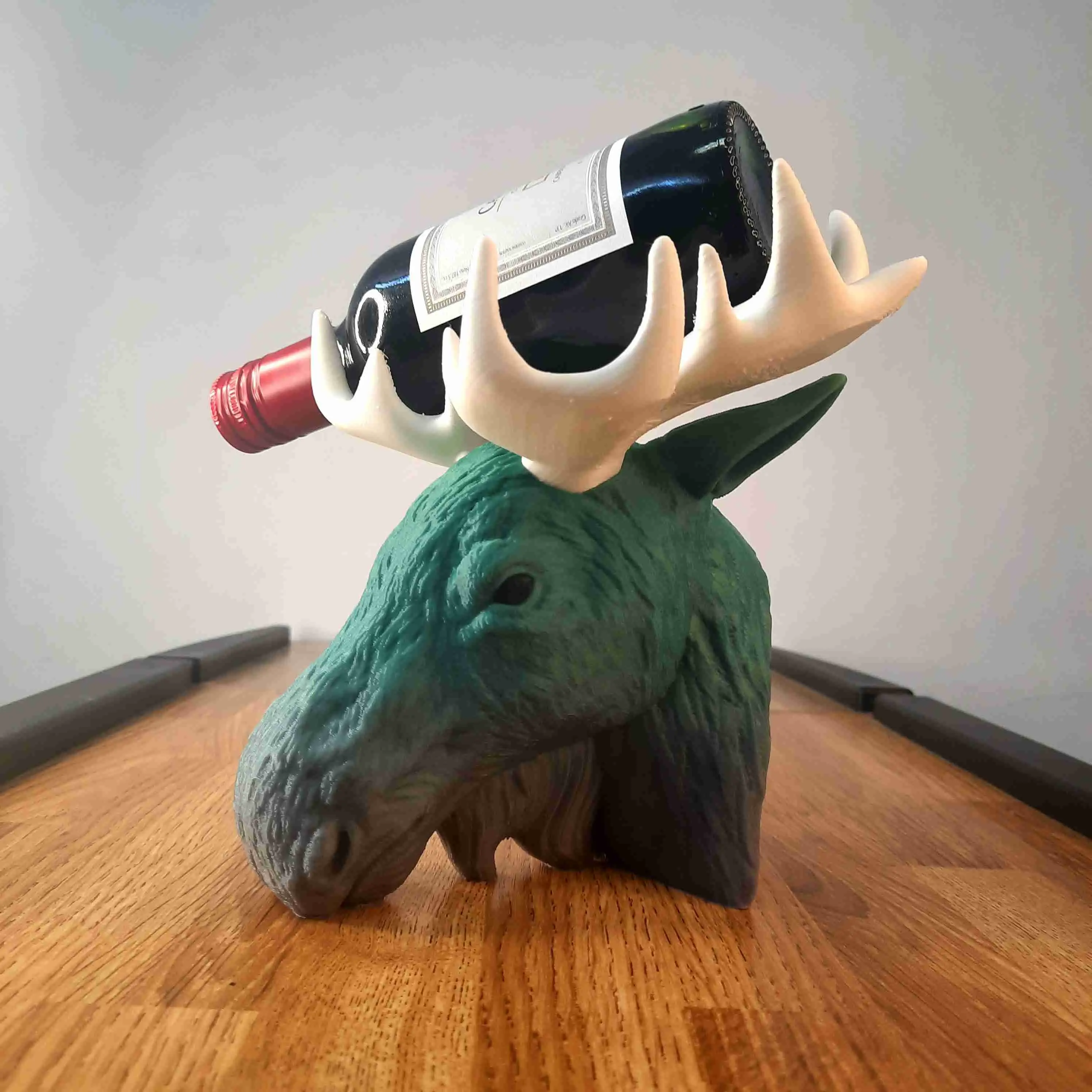 Moose wine holder