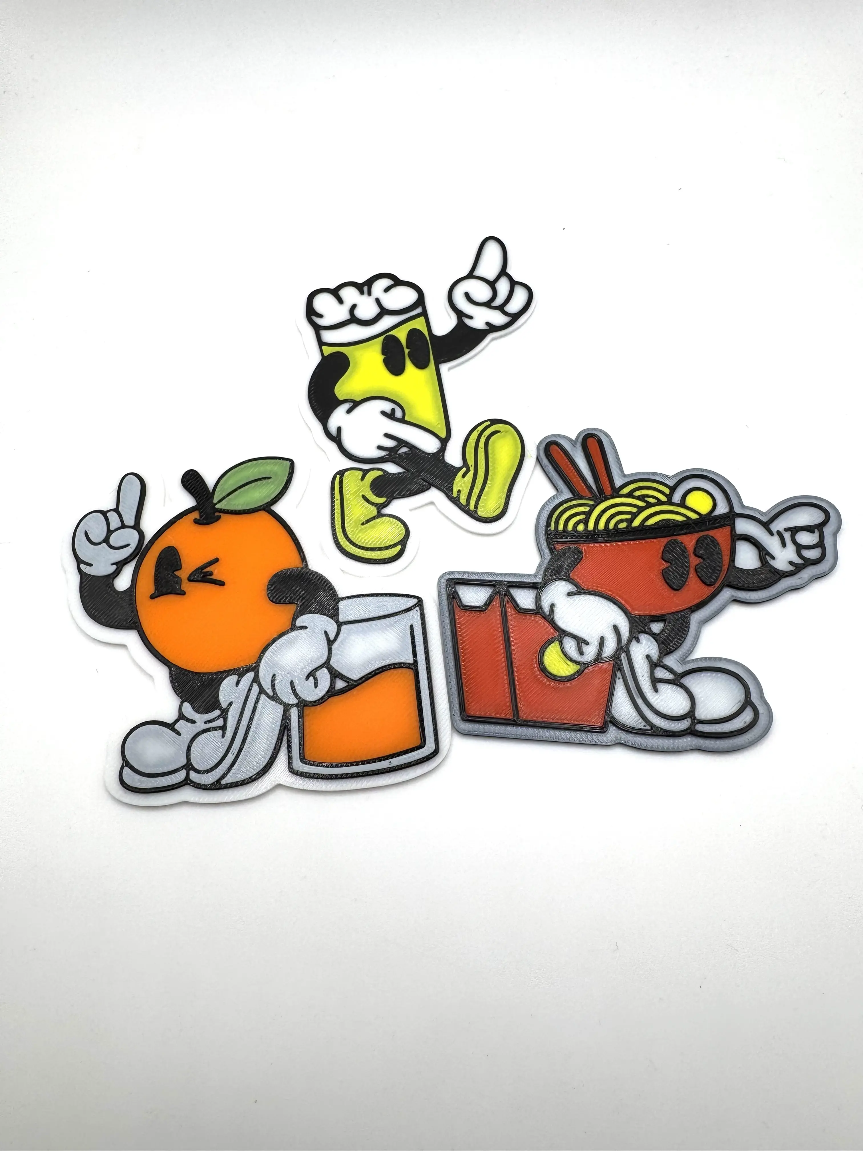 Happy Food Magnets