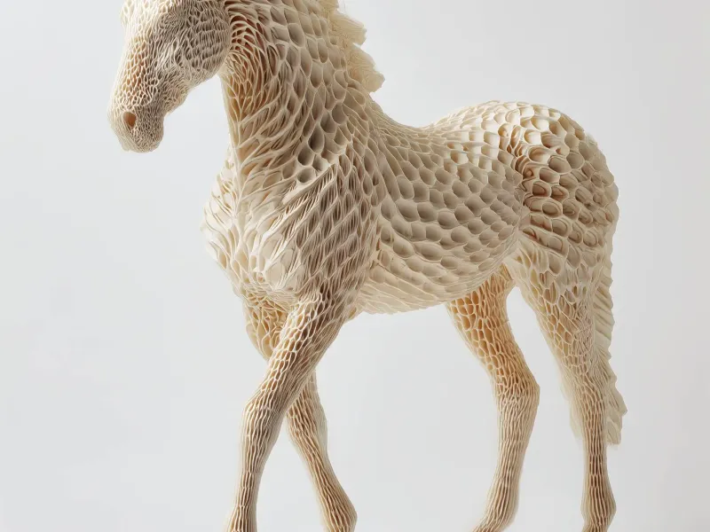 Modern horse art