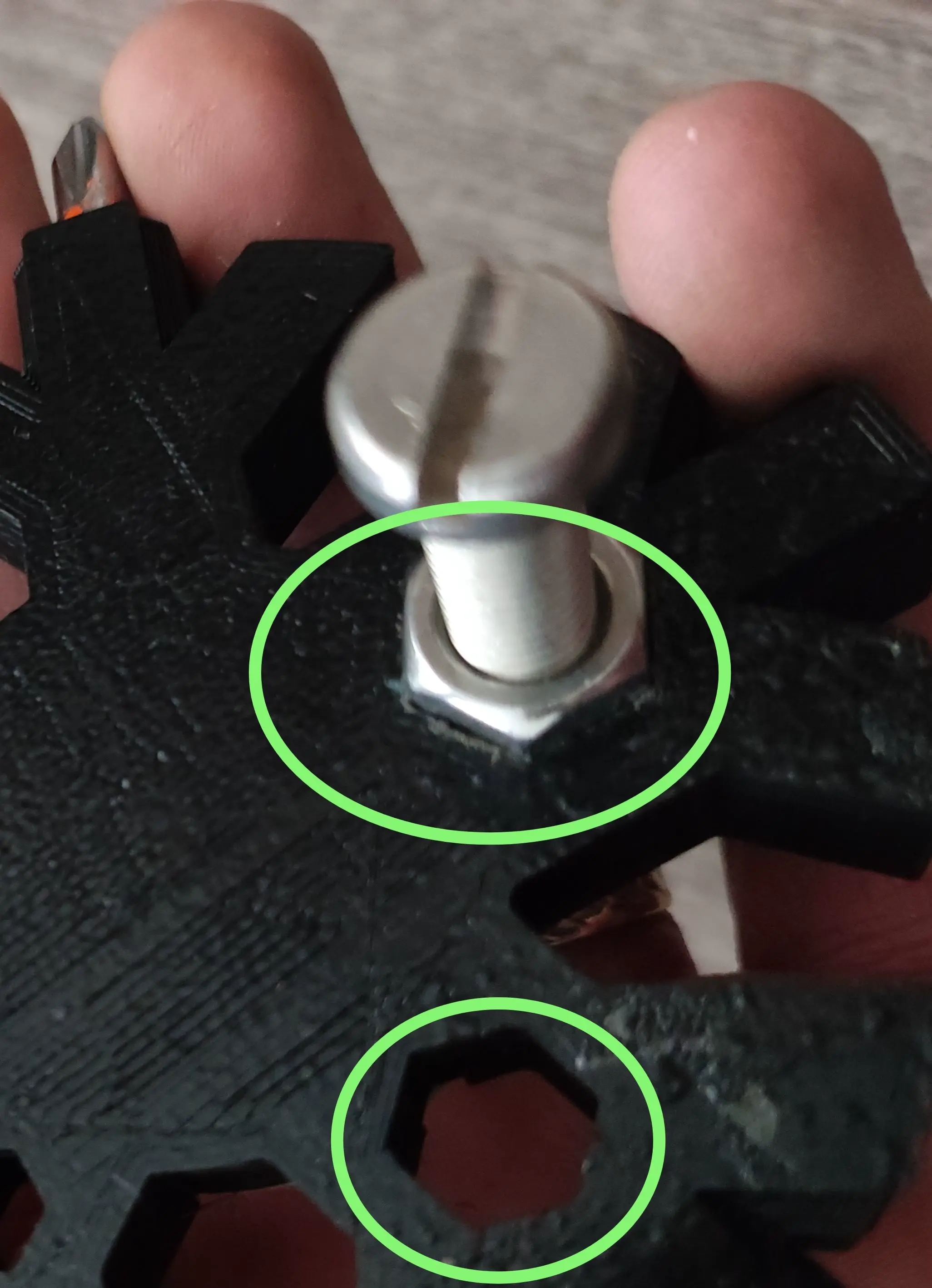 schneeflocke Multitool Bithalter Gadget