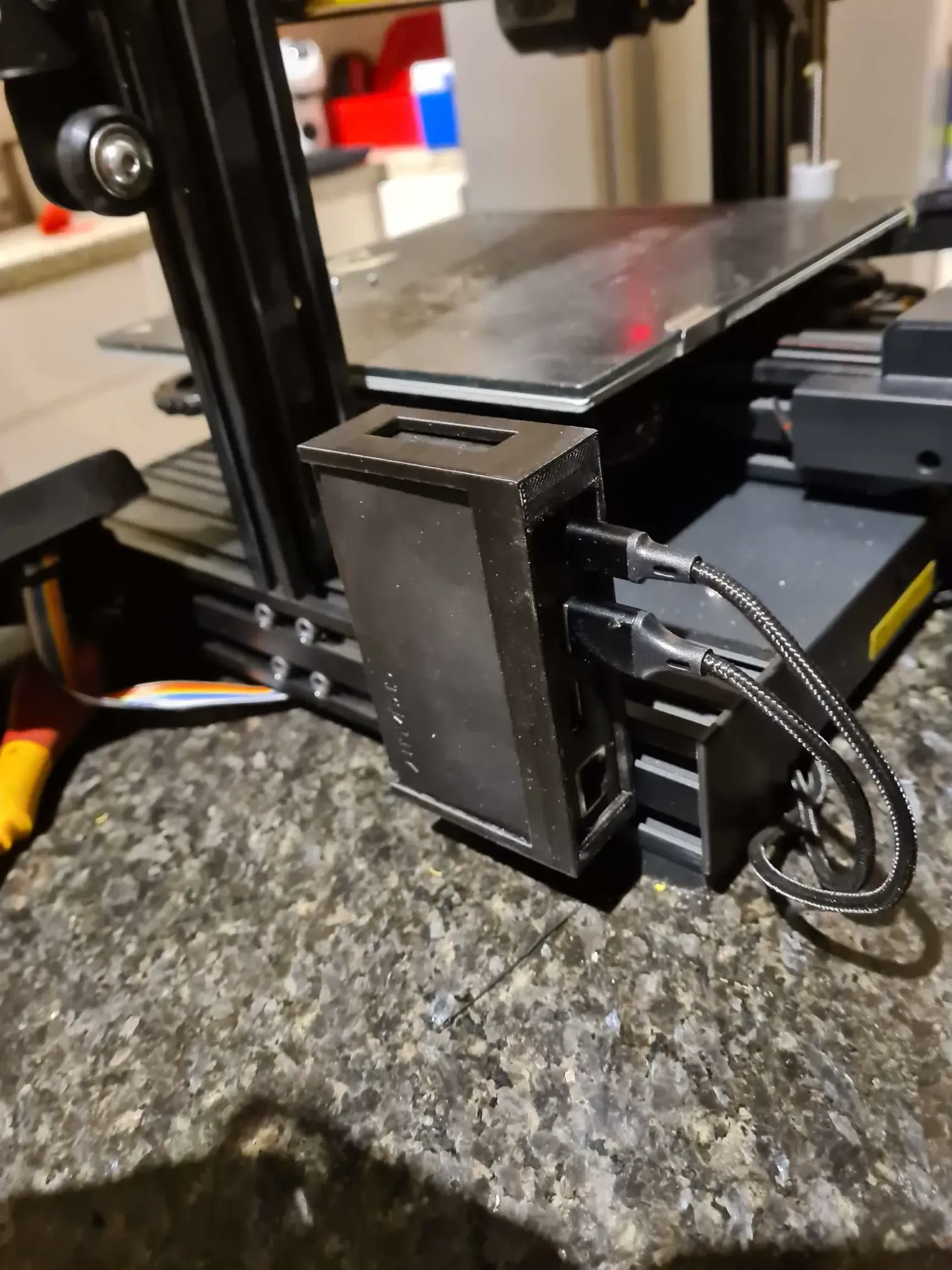 Simple snap-in holder for Creality wifi box