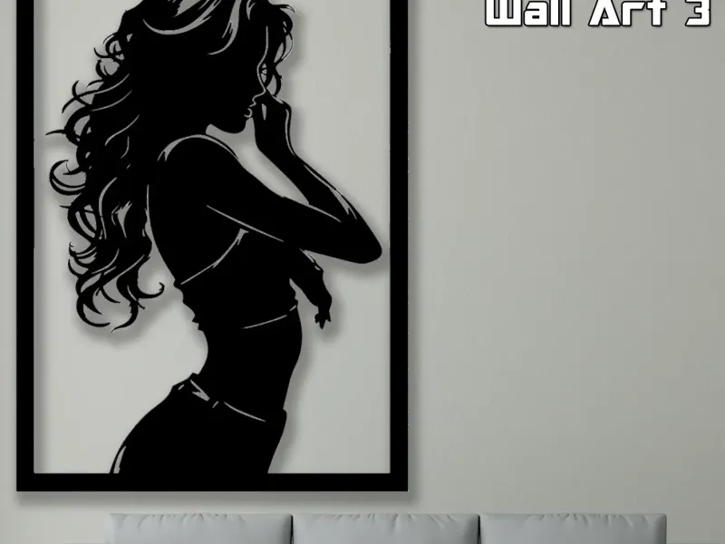 Sexy Girl Wall Art 3